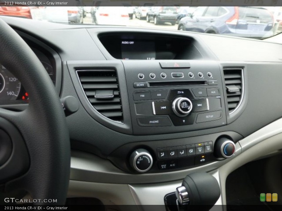 Gray Interior Controls for the 2013 Honda CR-V EX #77864646