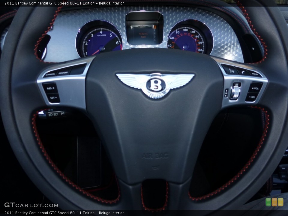 Beluga Interior Steering Wheel for the 2011 Bentley Continental GTC Speed 80-11 Edition #77865216