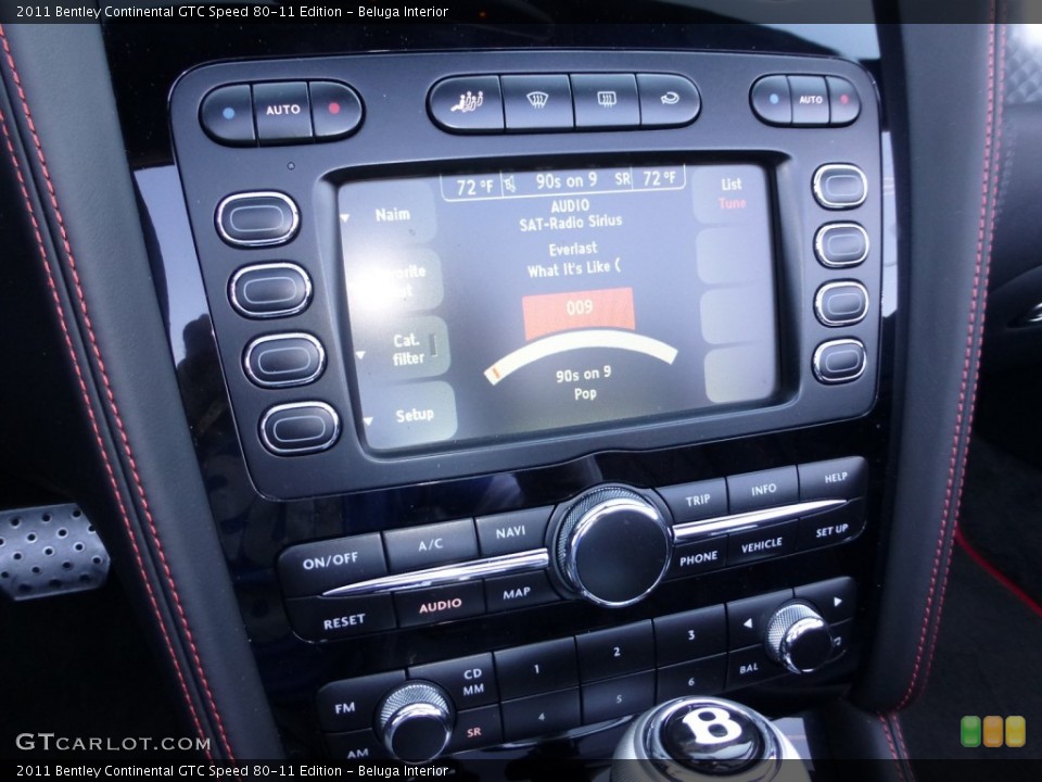 Beluga Interior Controls for the 2011 Bentley Continental GTC Speed 80-11 Edition #77865363