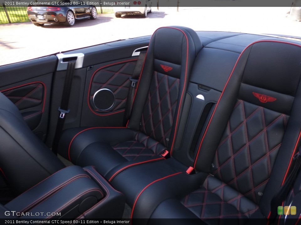 Beluga Interior Rear Seat for the 2011 Bentley Continental GTC Speed 80-11 Edition #77865585