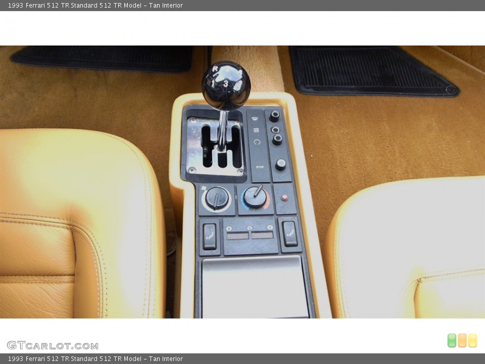 Tan Interior Transmission for the 1993 Ferrari 512 TR  #77867196