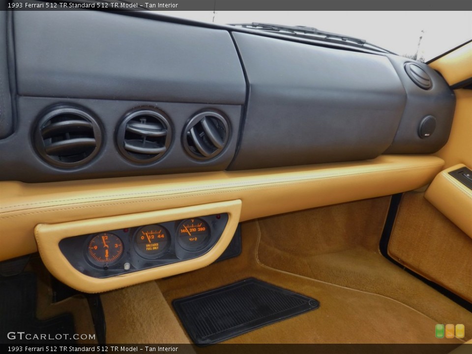 Tan Interior Dashboard for the 1993 Ferrari 512 TR  #77867226