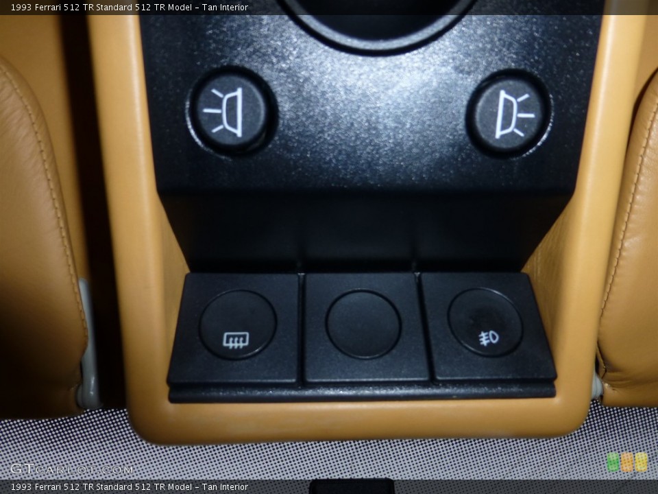 Tan Interior Controls for the 1993 Ferrari 512 TR  #77867268