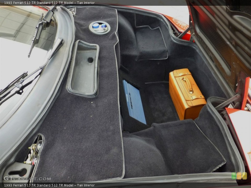 Tan Interior Trunk for the 1993 Ferrari 512 TR  #77867388