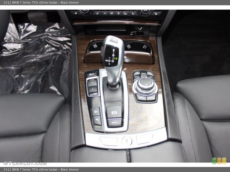 Black Interior Transmission for the 2012 BMW 7 Series 750i xDrive Sedan #77867796