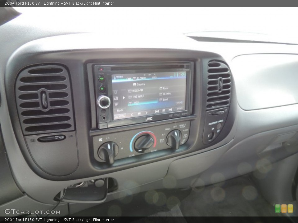 SVT Black/Light Flint Interior Controls for the 2004 Ford F150 SVT Lightning #77868140