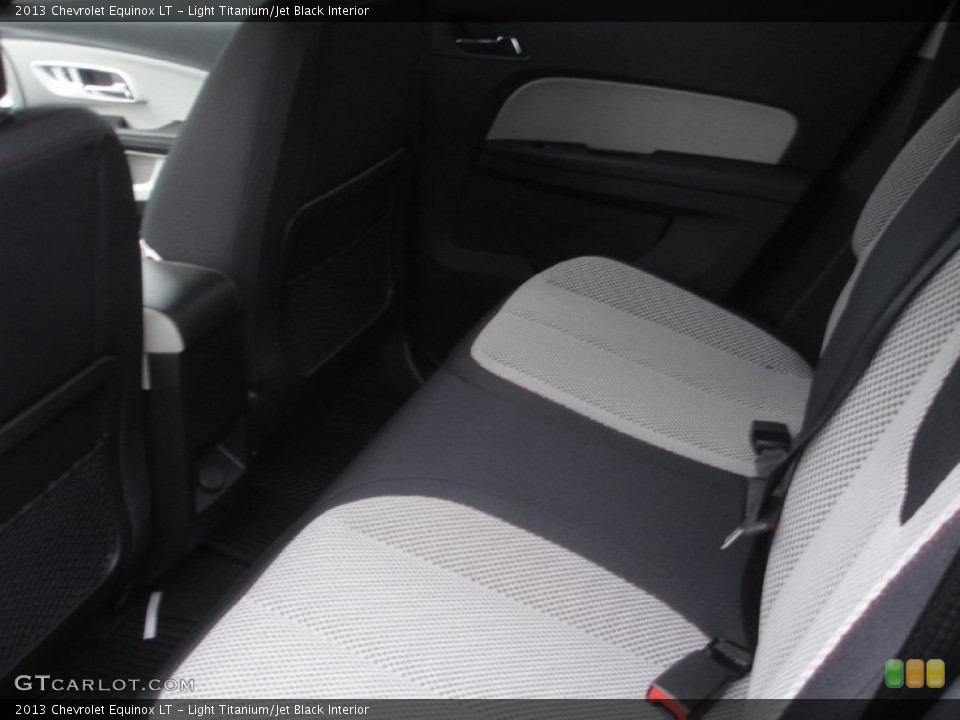 Light Titanium/Jet Black Interior Rear Seat for the 2013 Chevrolet Equinox LT #77869302