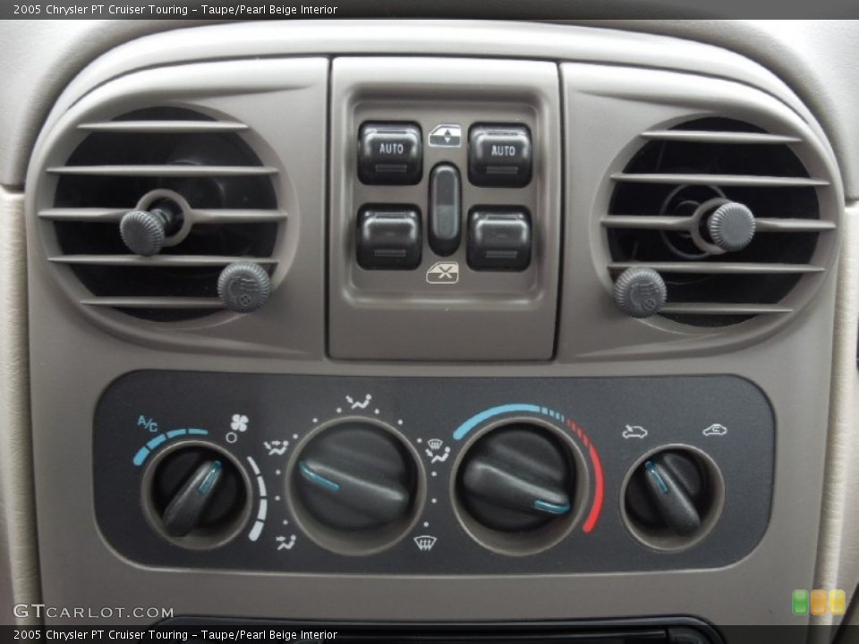 Taupe/Pearl Beige Interior Controls for the 2005 Chrysler PT Cruiser Touring #77869800
