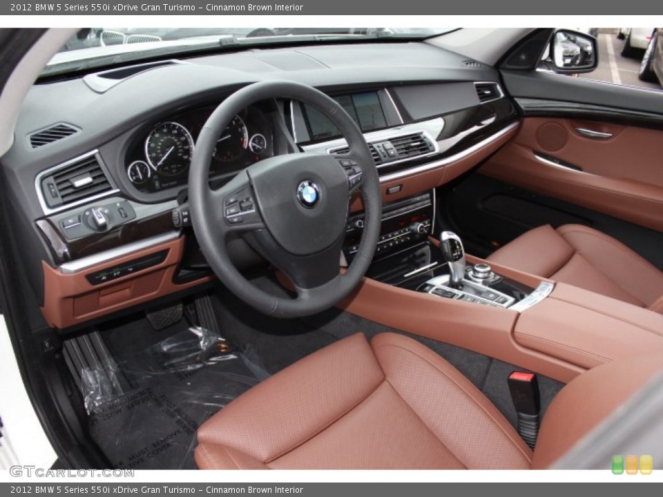 Cinnamon Brown 2012 BMW 5 Series Interiors