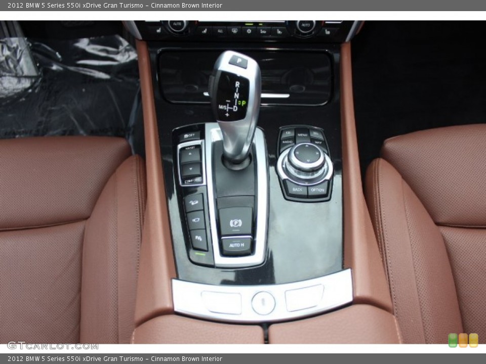 Cinnamon Brown Interior Transmission for the 2012 BMW 5 Series 550i xDrive Gran Turismo #77869921
