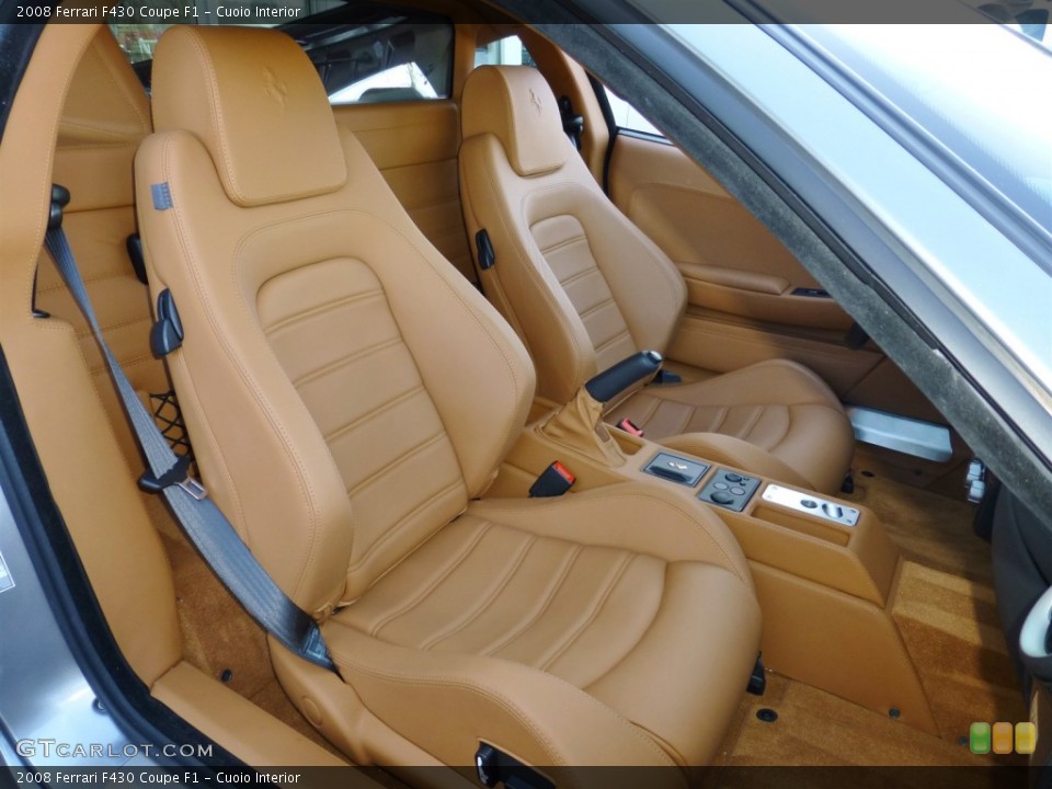 Cuoio Interior Front Seat for the 2008 Ferrari F430 Coupe F1 #77870496