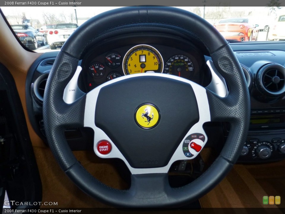 Cuoio Interior Steering Wheel for the 2008 Ferrari F430 Coupe F1 #77870611