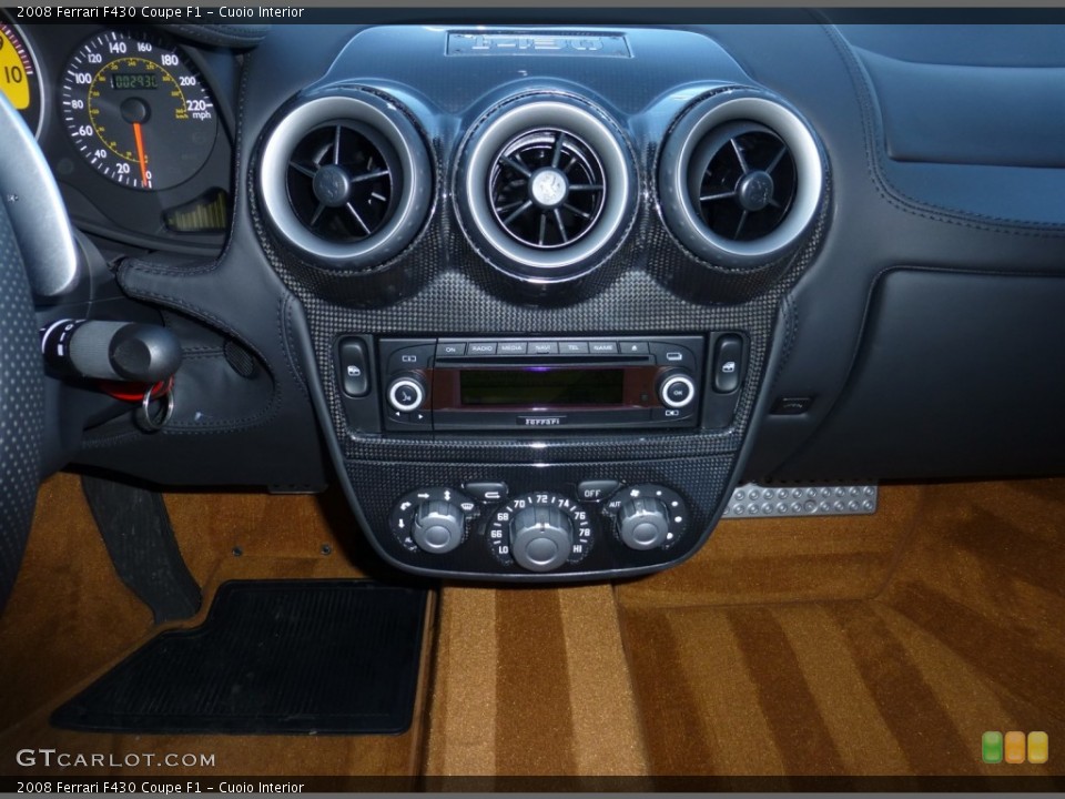 Cuoio Interior Controls for the 2008 Ferrari F430 Coupe F1 #77870880