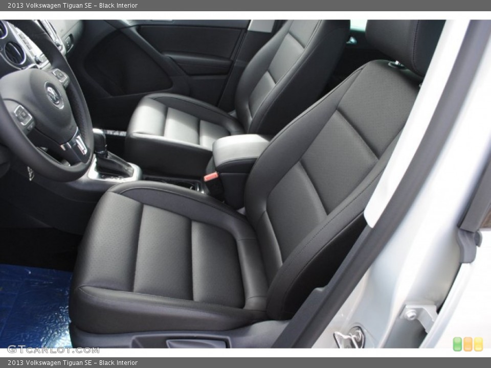 Black Interior Front Seat for the 2013 Volkswagen Tiguan SE #77871892