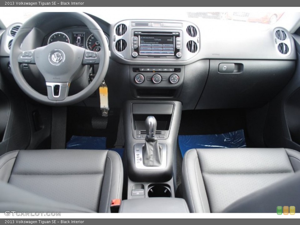 Black Interior Dashboard for the 2013 Volkswagen Tiguan SE #77872137