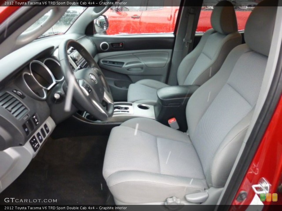Graphite Interior Photo for the 2012 Toyota Tacoma V6 TRD Sport Double Cab 4x4 #77872786