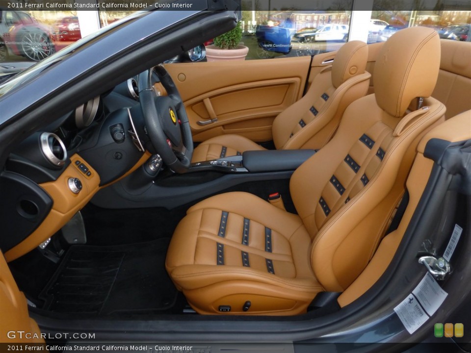 Cuoio Interior Front Seat for the 2011 Ferrari California  #77873676