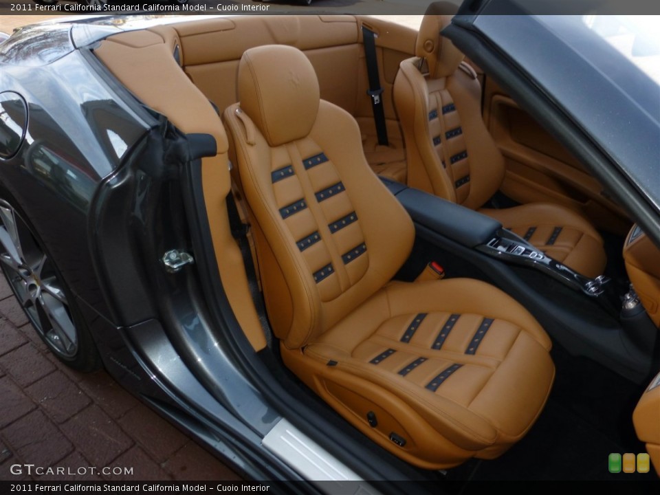 Cuoio Interior Front Seat for the 2011 Ferrari California  #77873969