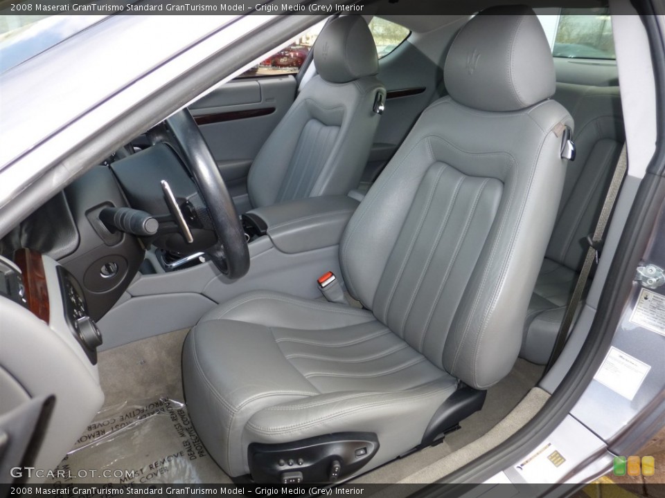 Grigio Medio (Grey) Interior Front Seat for the 2008 Maserati GranTurismo  #77875807