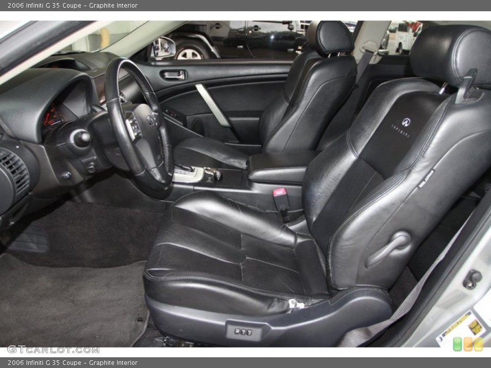 Graphite Interior Photo for the 2006 Infiniti G 35 Coupe #77876325