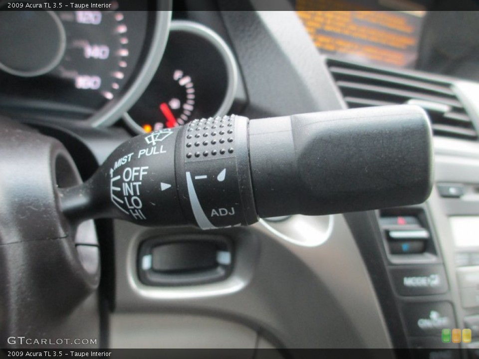 Taupe Interior Controls for the 2009 Acura TL 3.5 #77877416