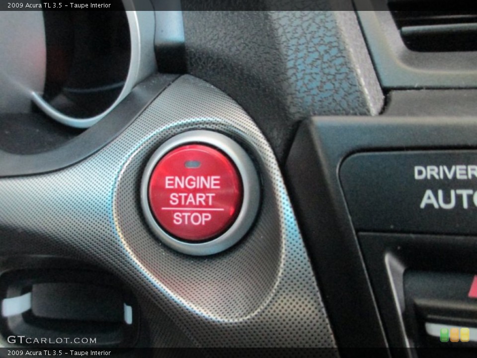 Taupe Interior Controls for the 2009 Acura TL 3.5 #77877515