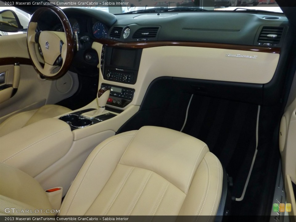 Sabbia Interior Dashboard for the 2013 Maserati GranTurismo Convertible GranCabrio #77878122