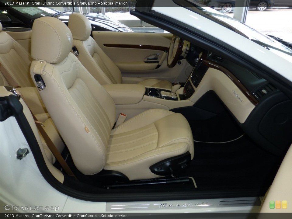 Sabbia Interior Front Seat for the 2013 Maserati GranTurismo Convertible GranCabrio #77878143