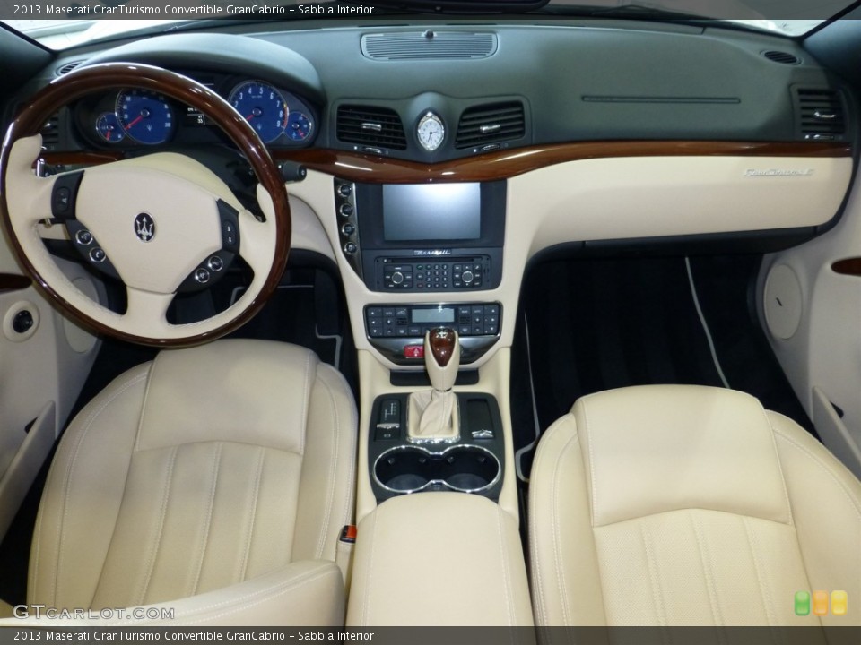 Sabbia Interior Dashboard for the 2013 Maserati GranTurismo Convertible GranCabrio #77878230