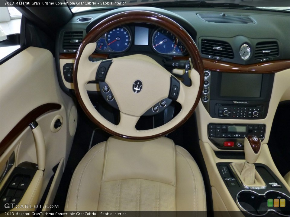 Sabbia Interior Dashboard for the 2013 Maserati GranTurismo Convertible GranCabrio #77878263