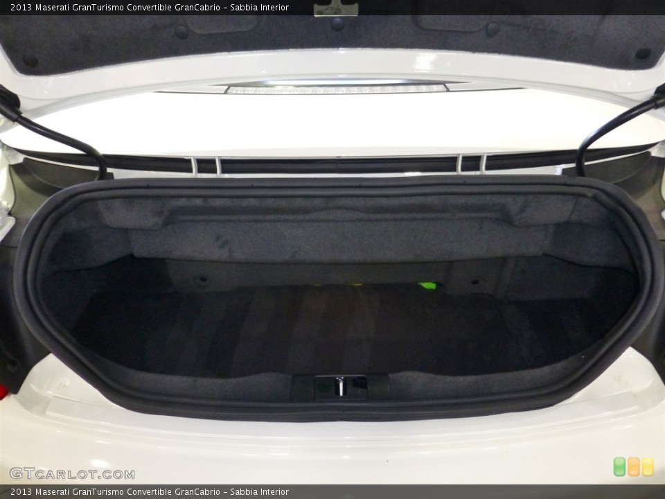 Sabbia Interior Trunk for the 2013 Maserati GranTurismo Convertible GranCabrio #77878597
