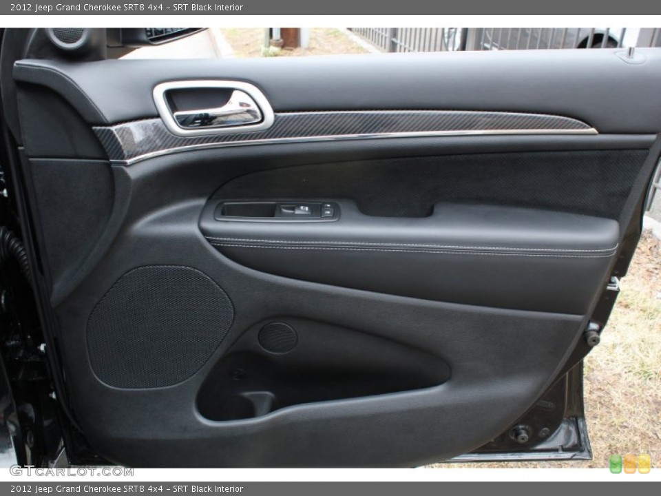 SRT Black Interior Door Panel for the 2012 Jeep Grand Cherokee SRT8 4x4 #77879214