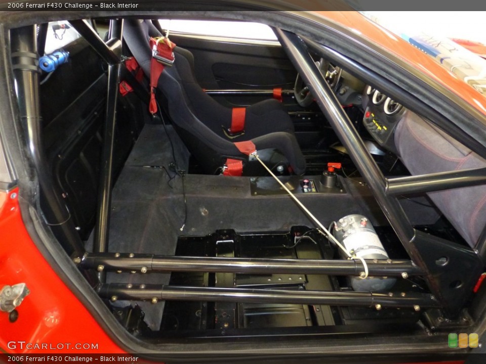 Black Interior Photo for the 2006 Ferrari F430 Challenge #77879349