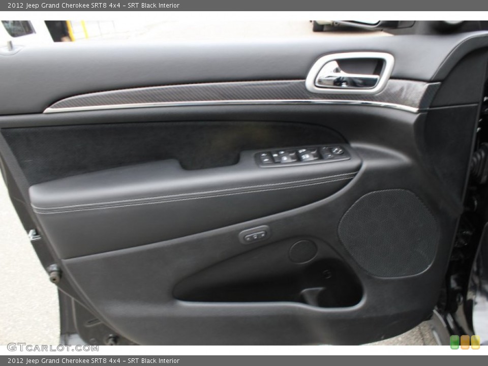 SRT Black Interior Door Panel for the 2012 Jeep Grand Cherokee SRT8 4x4 #77879400