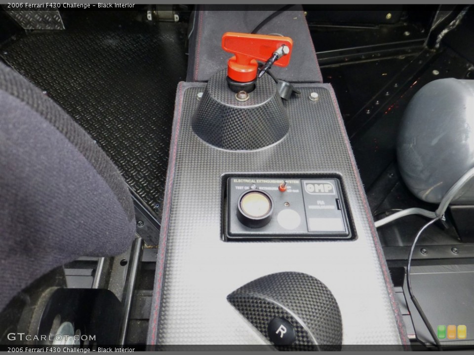 Black Interior Controls for the 2006 Ferrari F430 Challenge #77879513