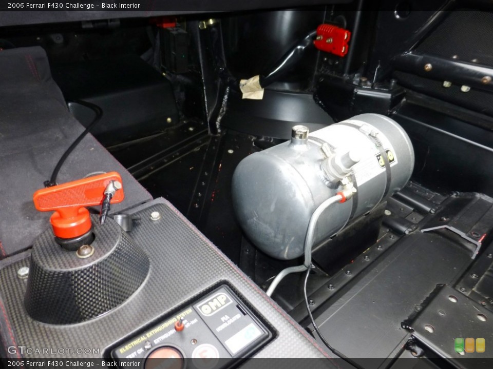 Black Interior Controls for the 2006 Ferrari F430 Challenge #77879544