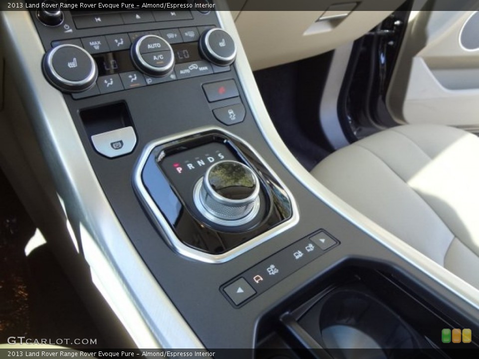 Almond/Espresso Interior Transmission for the 2013 Land Rover Range Rover Evoque Pure #77880183
