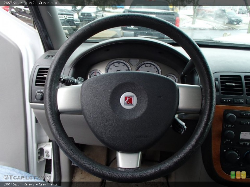 Gray Interior Steering Wheel for the 2007 Saturn Relay 2 #77882909