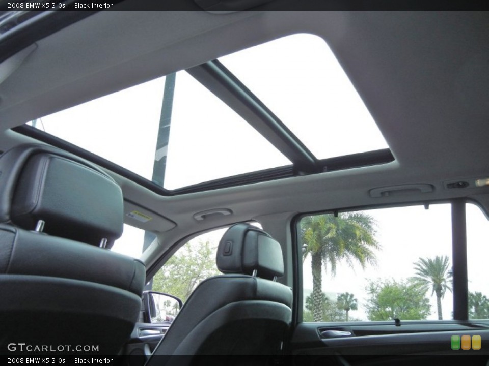 Black Interior Sunroof for the 2008 BMW X5 3.0si #77883596