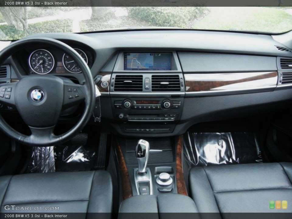 Black Interior Dashboard for the 2008 BMW X5 3.0si #77883613
