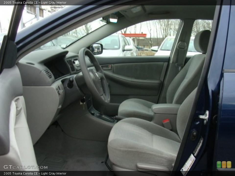 Light Gray Interior Front Seat for the 2005 Toyota Corolla CE #77883888