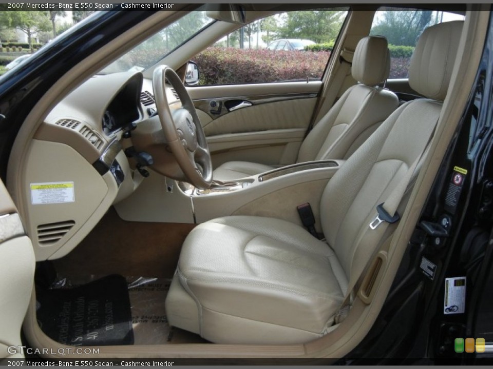 Cashmere Interior Photo for the 2007 Mercedes-Benz E 550 Sedan #77884439