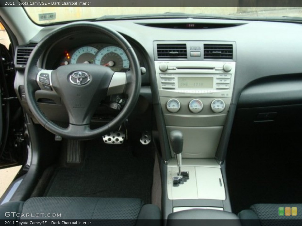 Dark Charcoal Interior Dashboard for the 2011 Toyota Camry SE #77884539