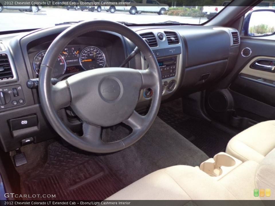 Ebony/Light Cashmere Interior Prime Interior for the 2012 Chevrolet Colorado LT Extended Cab #77884822