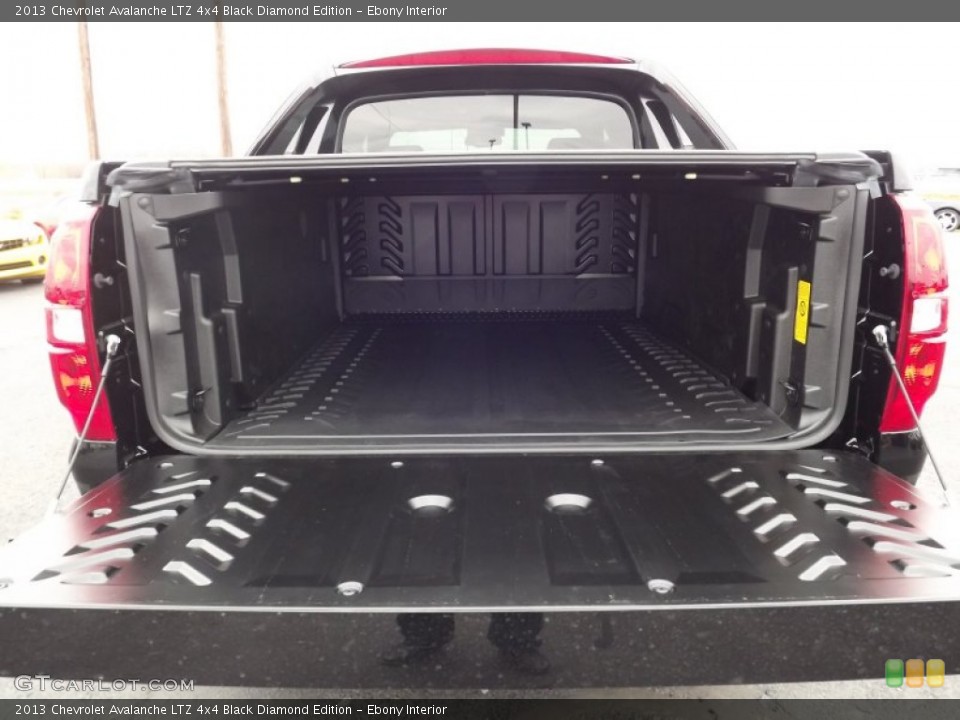 Ebony Interior Trunk for the 2013 Chevrolet Avalanche LTZ 4x4 Black Diamond Edition #77887197