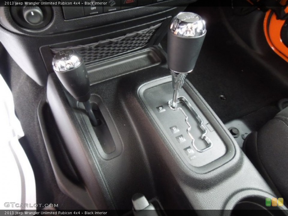 Black Interior Transmission for the 2013 Jeep Wrangler Unlimited Rubicon 4x4 #77887623