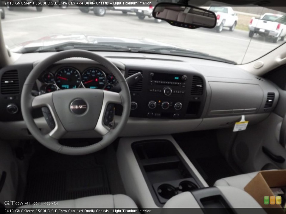Light Titanium Interior Dashboard for the 2013 GMC Sierra 3500HD SLE Crew Cab 4x4 Dually Chassis #77887779