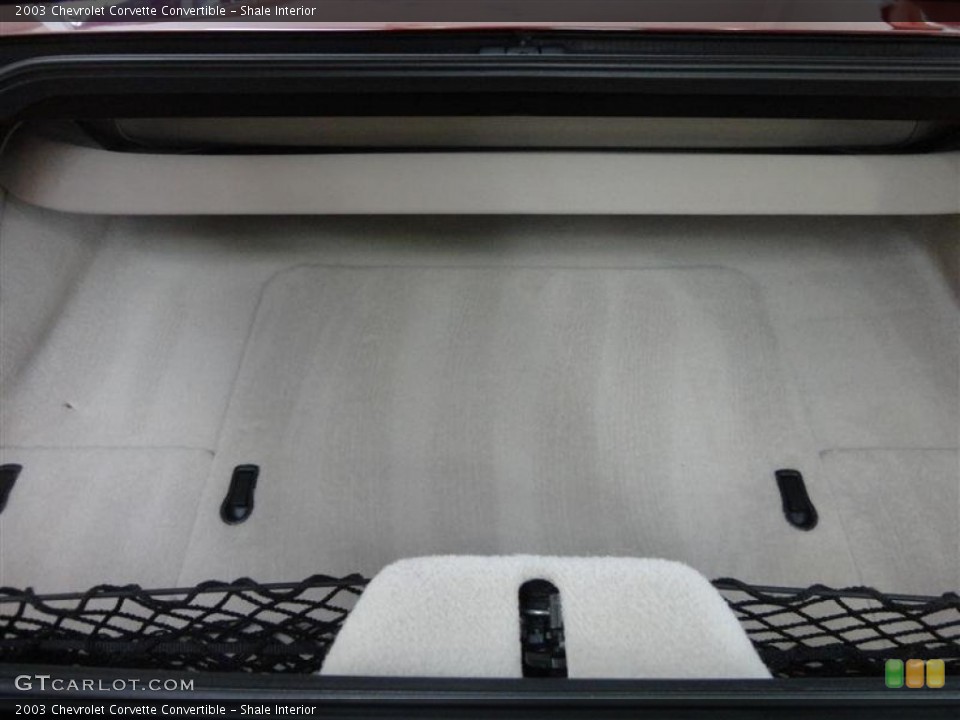 Shale Interior Trunk for the 2003 Chevrolet Corvette Convertible #77890413