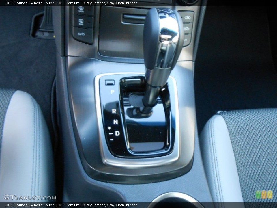 Gray Leather/Gray Cloth Interior Transmission for the 2013 Hyundai Genesis Coupe 2.0T Premium #77890893