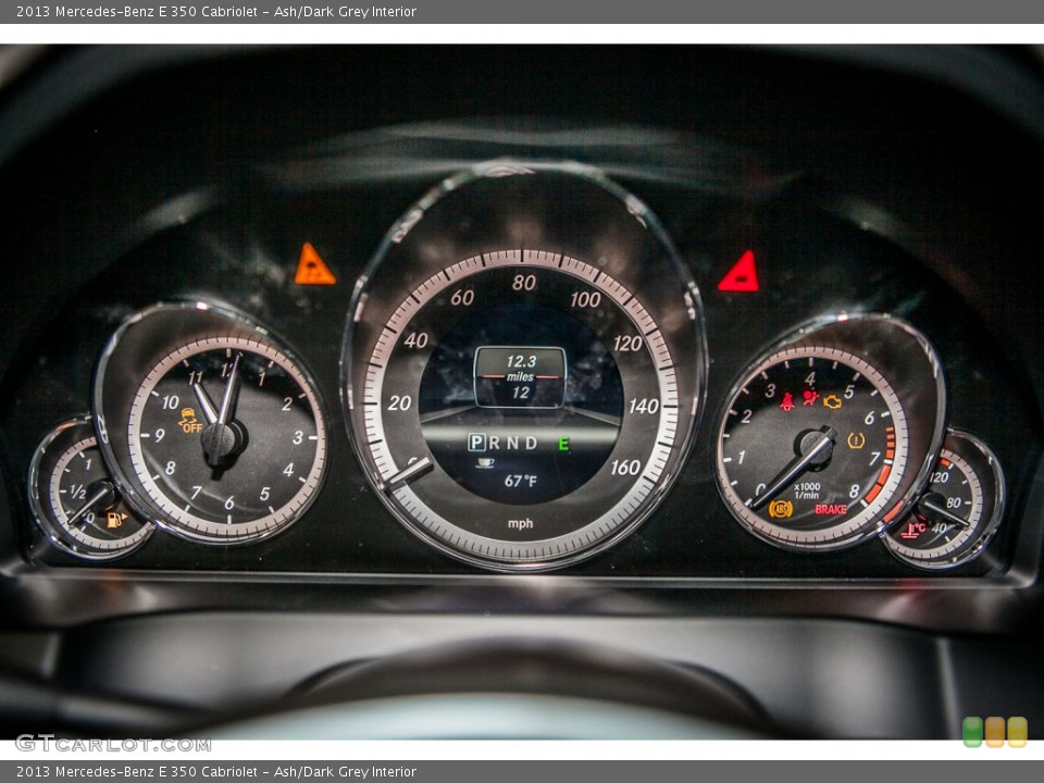 Ash/Dark Grey Interior Gauges for the 2013 Mercedes-Benz E 350 Cabriolet #77893342